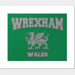 Wrexham Wales Retro Vintage Posters and Art